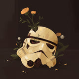 Nan Lawson - Nature's Rebellion (Stormtrooper Helmet) - Limited Edition Art Print